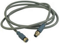 Turck Female 5 way M12 to Male 5 way M12 Sensor Actuator Cable, 3 m