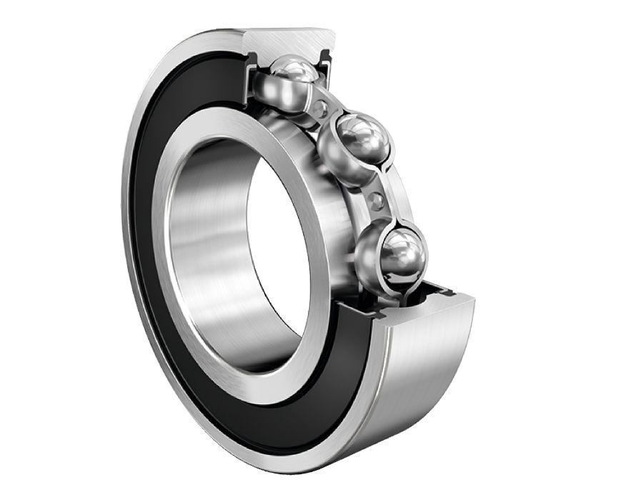 FAG 607-2RSR-HLN-C3 1 Row Ball Bearing - 7 mm ID, 19 mm OD