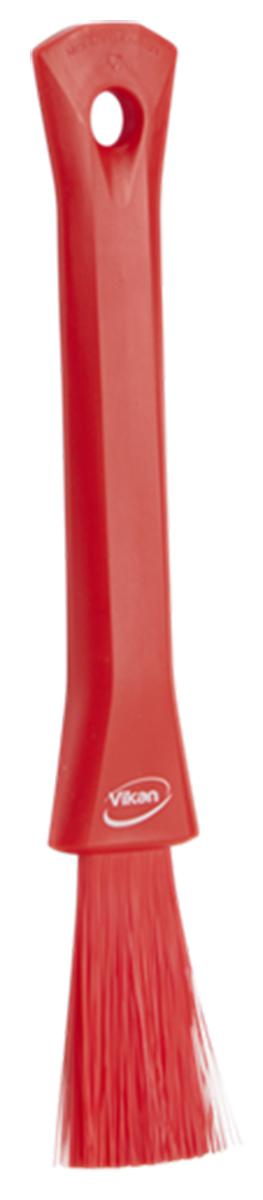 Vikan Soft Bristle Red Scrubbing Brush, 57mm bristle length, Polyester bristle material