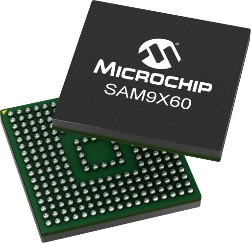 Microchip, 32bit 32 bit MPU, ARM926 Microcontroller, 600MHz, 64 kbit SRAM, 228-Pin TFBGA