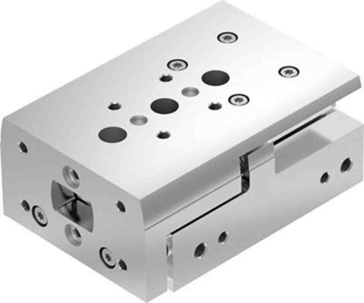 Festo Pneumatic Guided Cylinder - 8078848, 12mm Bore, 30mm Stroke, DGST Series, Double Acting