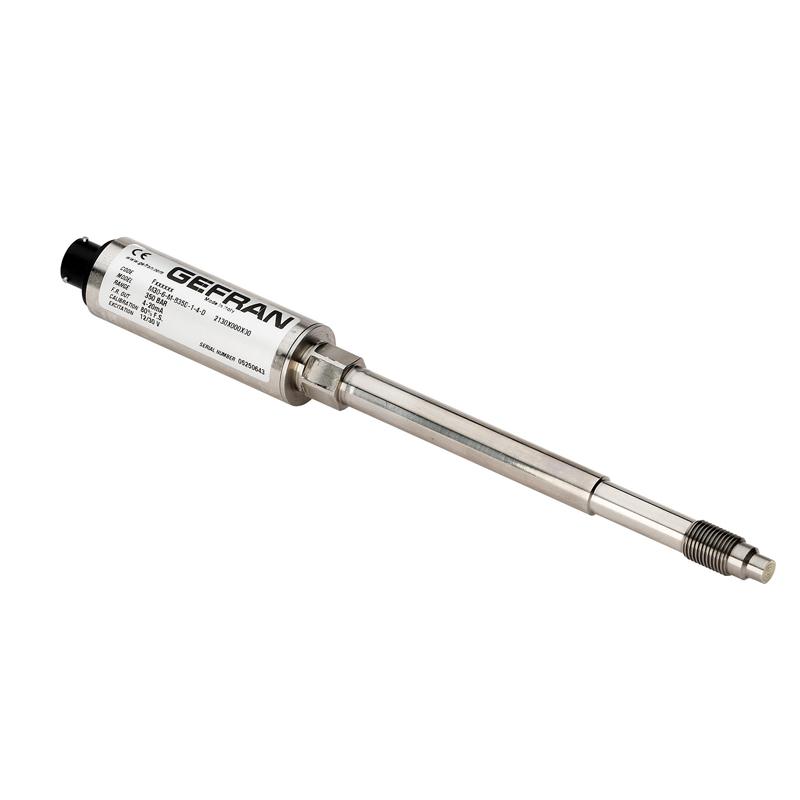Gefran Melt Pressure Sensor, 0bar Min, 350bar Max, Current Output, Melt Pressure Reading