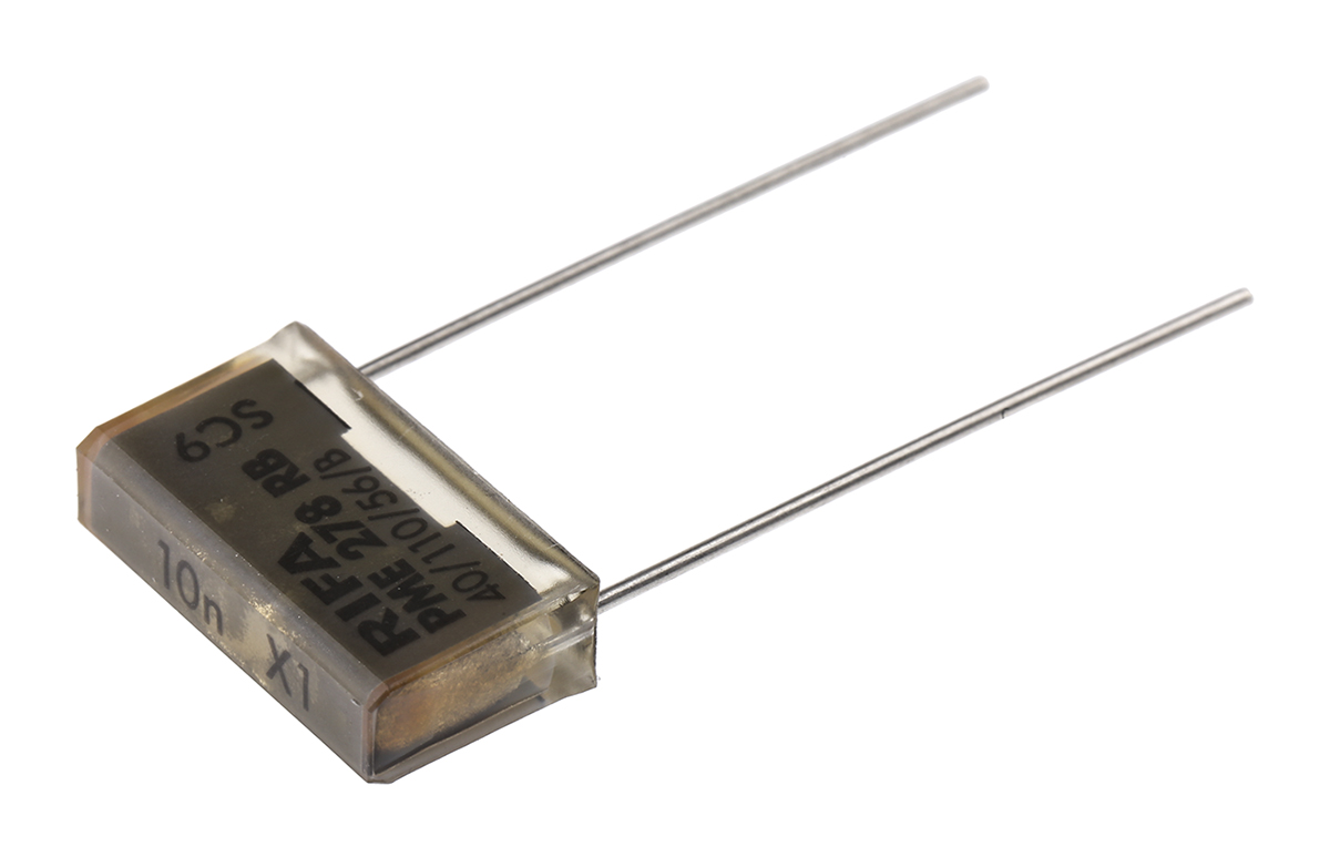 KEMET PME278 Paper Capacitor, 440V ac, ±20%, 10nF, Through Hole