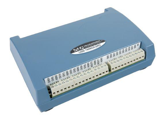 Digilent MCC USB-1608GX Data Acquisition, 16 SE/8 DIFF Channel(s), USB, 500ksps, 16 bit