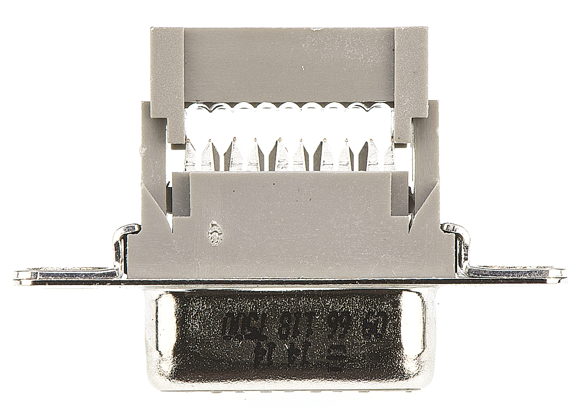 HARTING 9 Way Cable Mount D-sub Connector Socket, 2.77mm Pitch