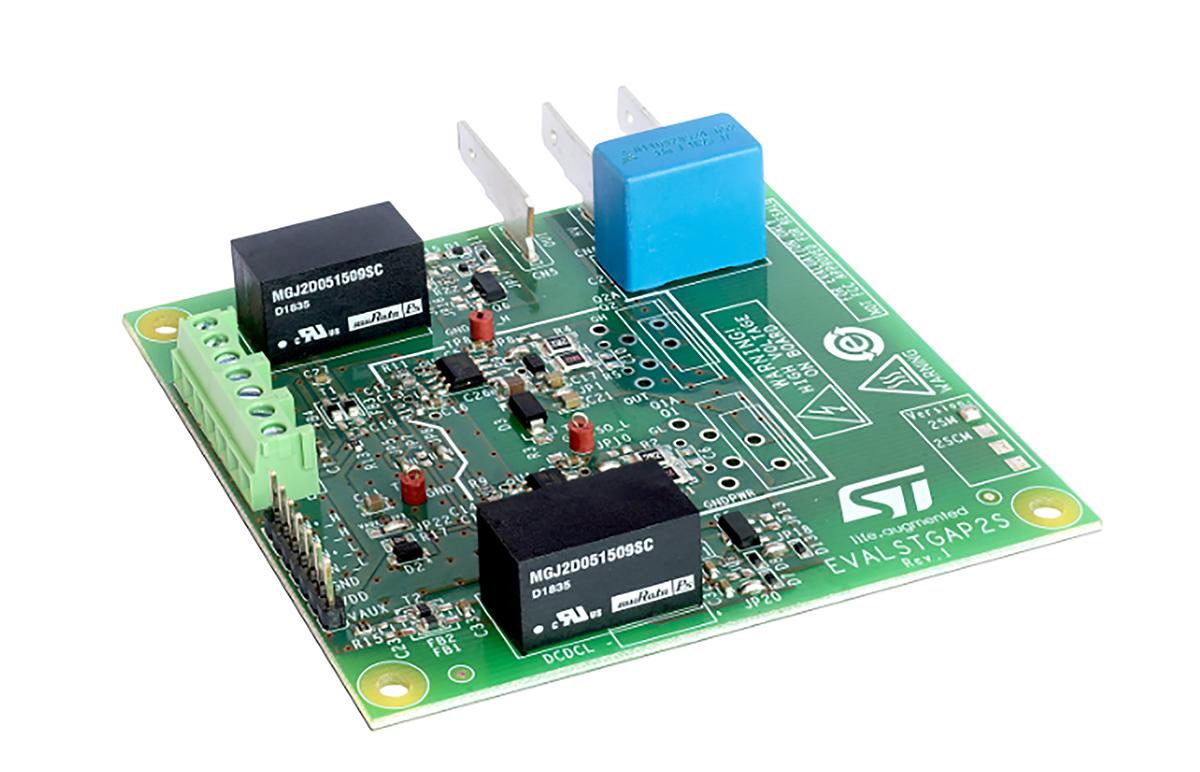 STMicroelectronics Demonstration Board for STGAP2SCM Isolated 4 A Single Gate Driver Power Management for STGAP2SCM