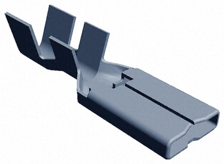 TE Connectivity PRONER .315 Uninsulated Female Spade Connector, Receptacle, 8 x 0.8mm Tab Size, 3mm² to 6mm²