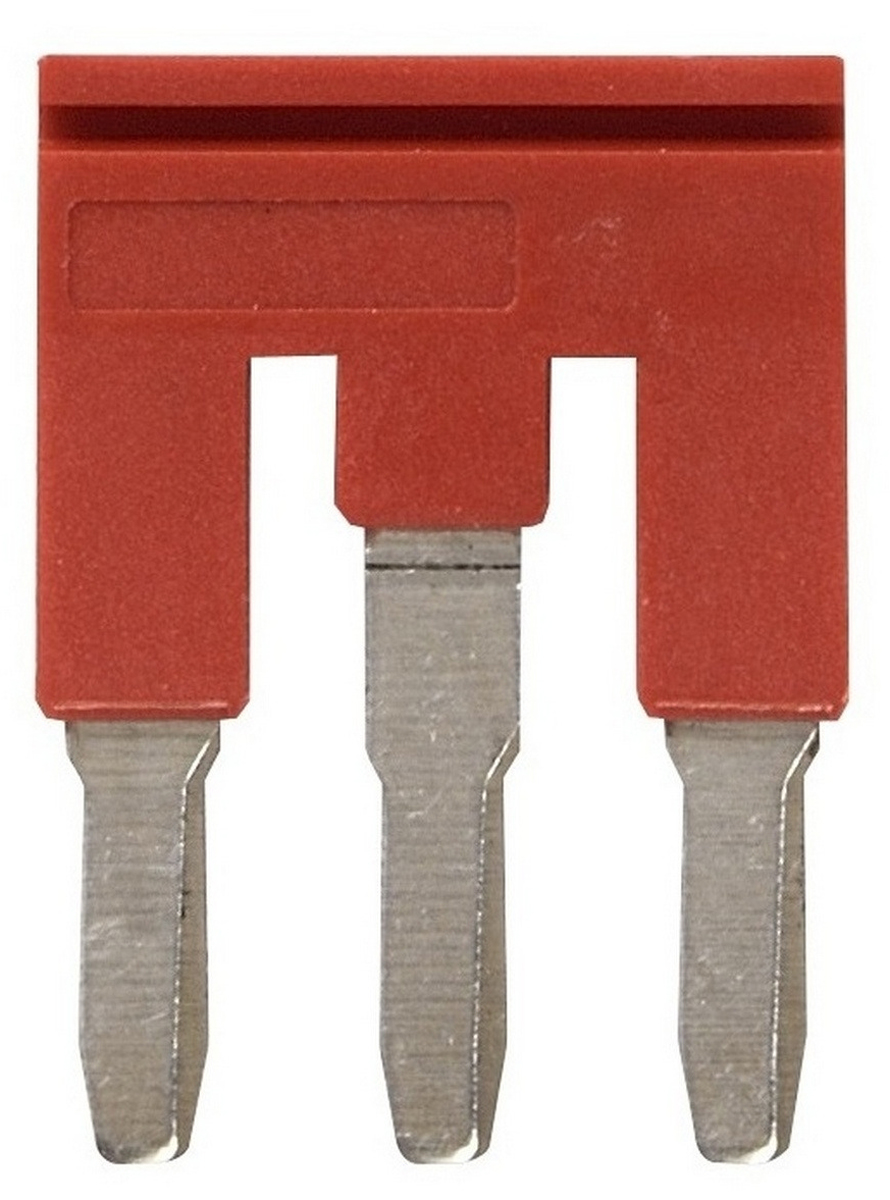 XW5S Short Bar for use with XW5G-P4.0-3 Grounding Terminal Block, XW5T-P4.0-3 Feed Through Terminal Block
