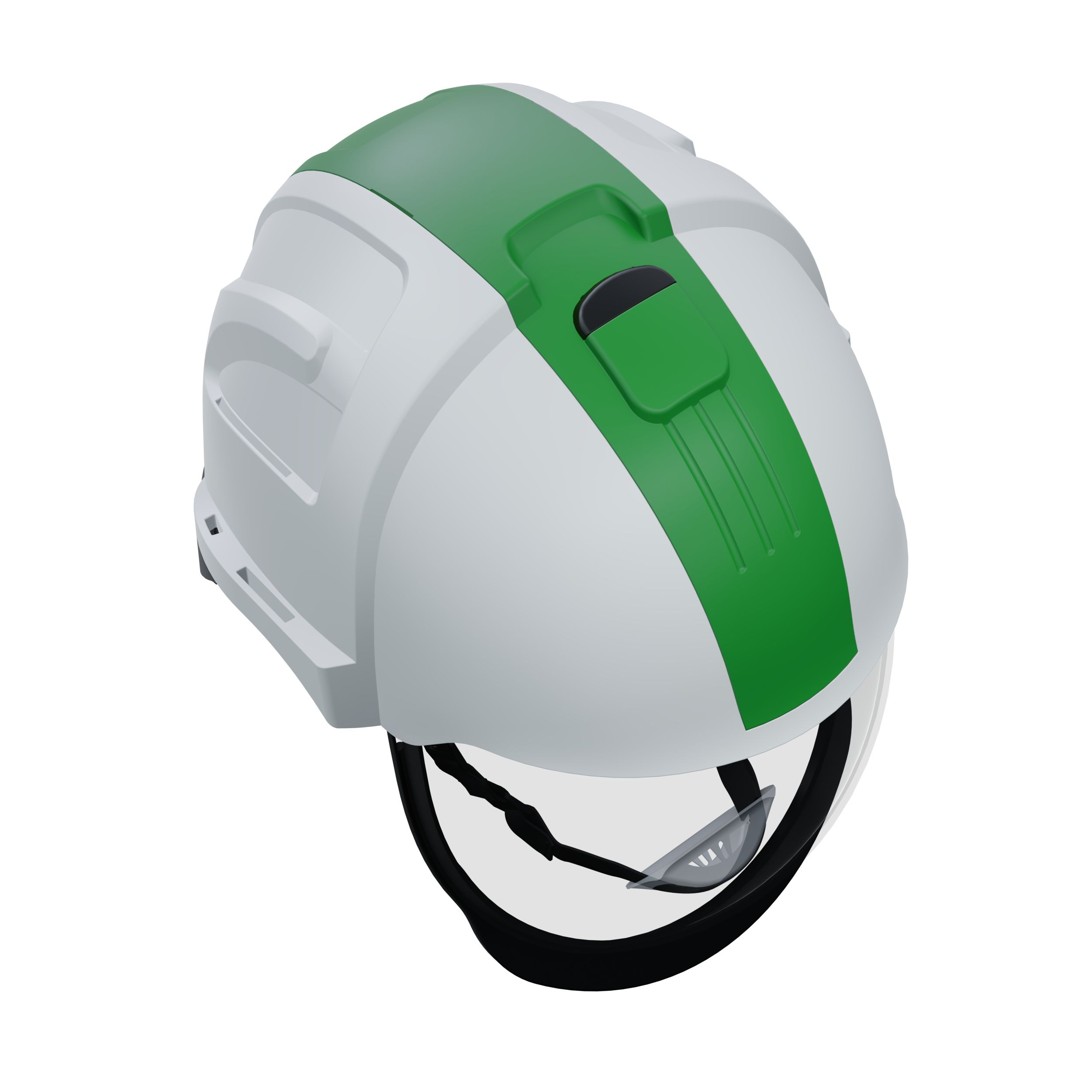 Penta Visarc White Hard Hats with Chin Strap, Adjustable