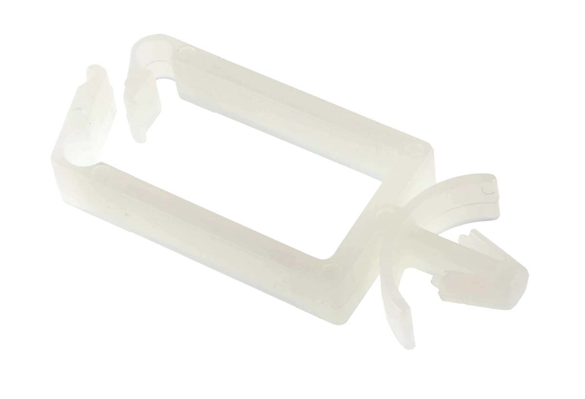 HellermannTyton Natural Nylon Cable clip, 20mm Max. Bundle