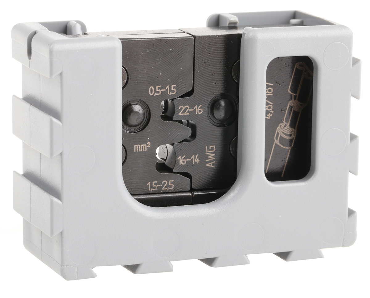 RS PRO Crimping Die Set, Open Crimp Barrel