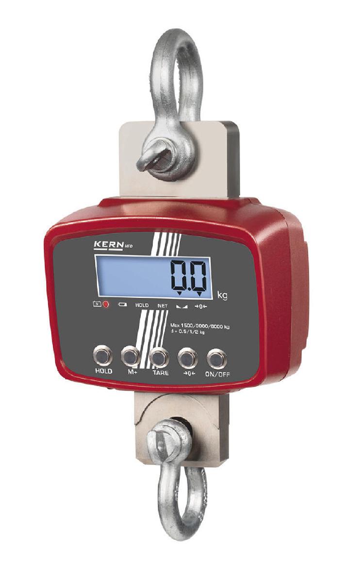 Kern HFD Crane Weighing Scale, 600kg Weight Capacity