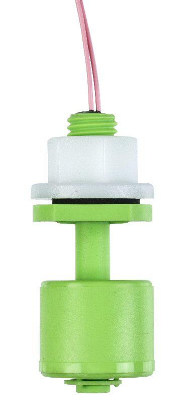 Sensata Cynergy3 RSF50 Series Vertical Polyvinylidene Fluoride Float Switch, Float, 1m Cable, NO/NC, 240V ac Max, 120V