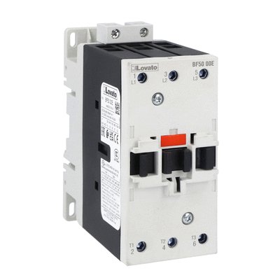 Lovato BF BF50 Contactor, 100 → 250 V ac/dc Coil, 3-Pole, 50 A, 30 kW, 3 NO, 440 V