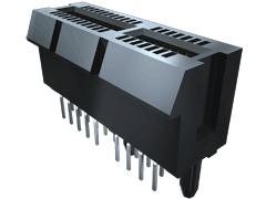 Samtec PCIE Series Female Edge Connector, Edge Mount, 98-Contacts, 1mm Pitch, 2-Row, Solder Termination
