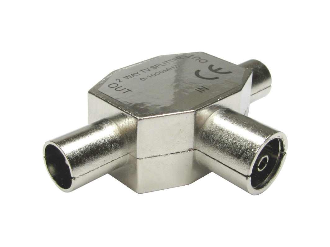 RS PRO TV Aerial Connector Female to Male, Cable Mount