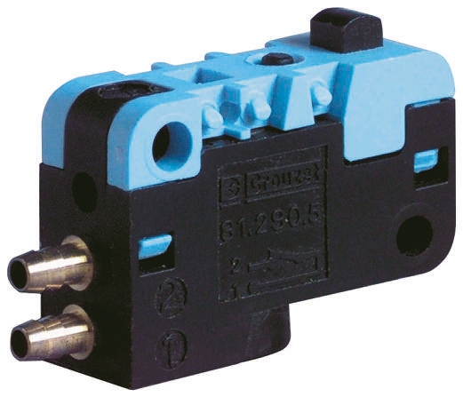 Crouzet Pneumatic Relay Pneumatic Manual Control Valve 81 Series, 2.5mm, III B