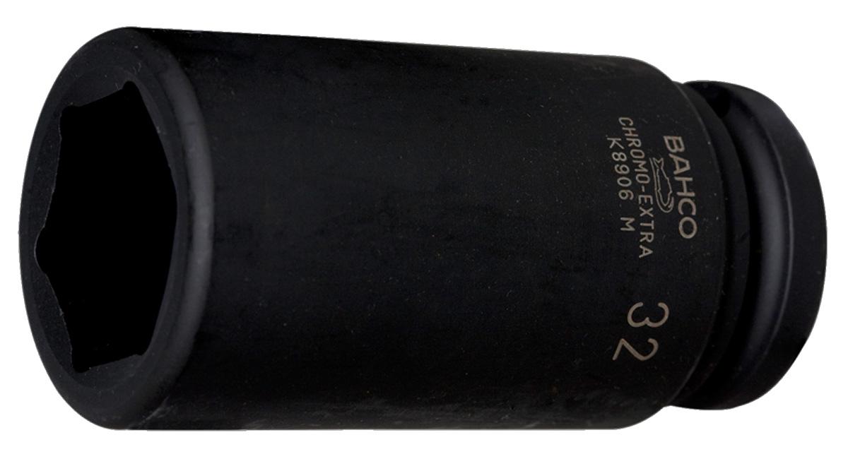 Bahco 30mm, 3/4 in Drive Impact Socket, 100 mm length