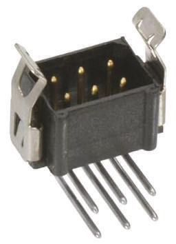 HARWIN Datamate J-Tek Series Right Angle Through Hole PCB Header, 6 Contact(s), 2 mm Pitch, 2 Row, Shrouded