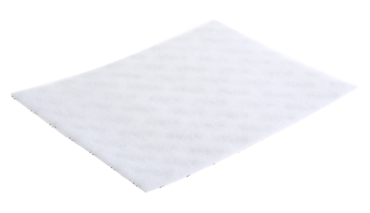 3M Scotch-Brite Tack Pad White Cotton Cloths for Automotive, Dry Use, Box of 10, 175 x 235mm, Repeat Use