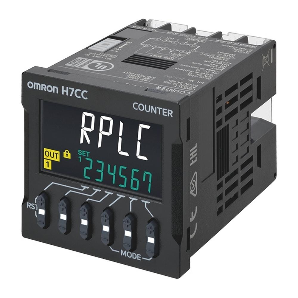 Omron Counter, 6 Digit LCD, 50 → 60Hz, 100 → 240 V ac