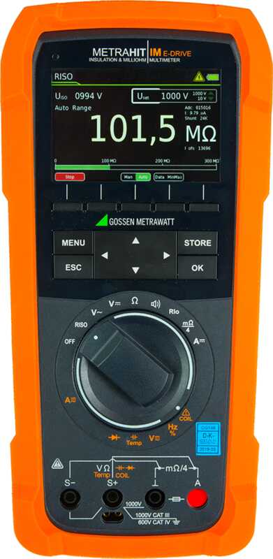 Gossen Metrawatt M272S Handheld Digital Multimeter, 3mA ac Max, 3mA dc Max, 1000V ac Max