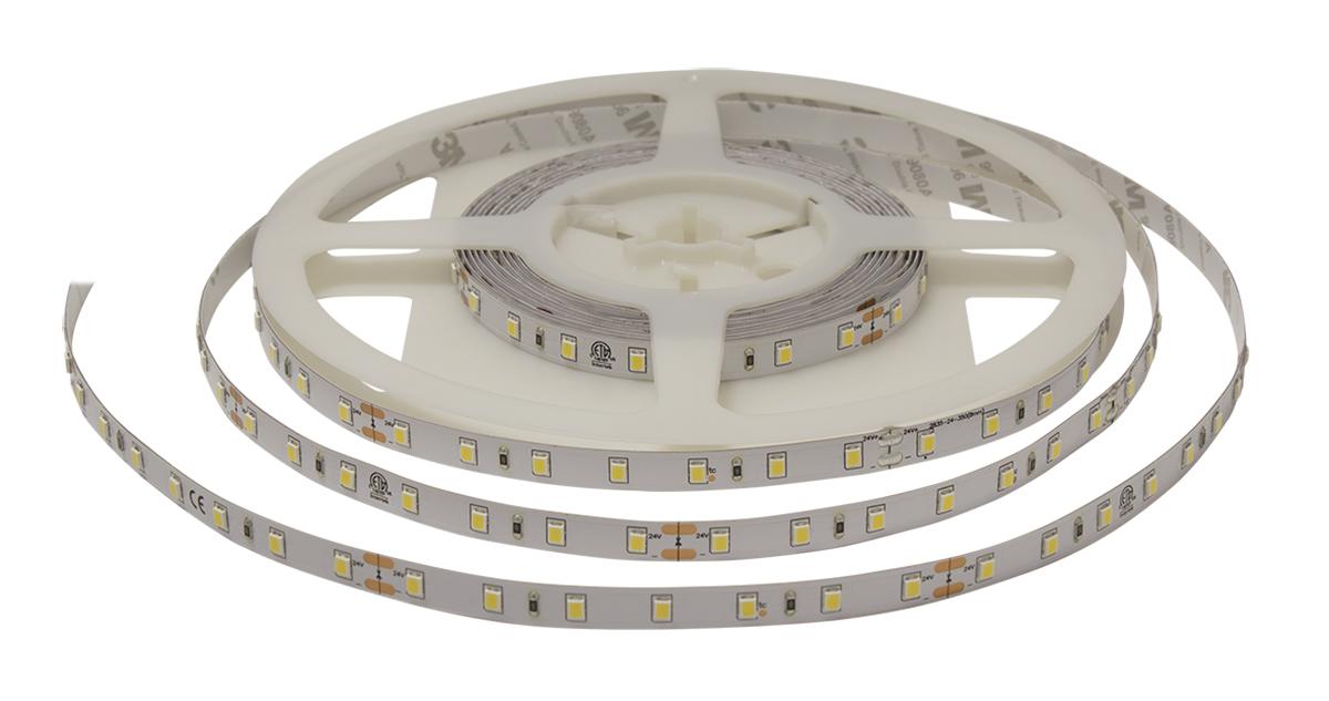 PowerLED 24V dc White LED Strip Light, 3000K Colour Temp, 5m Length