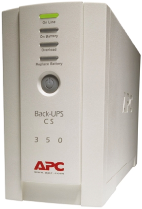 APC 230V Input Stand Alone Uninterruptible Power Supply, 350VA (210W), Back-UPS CS