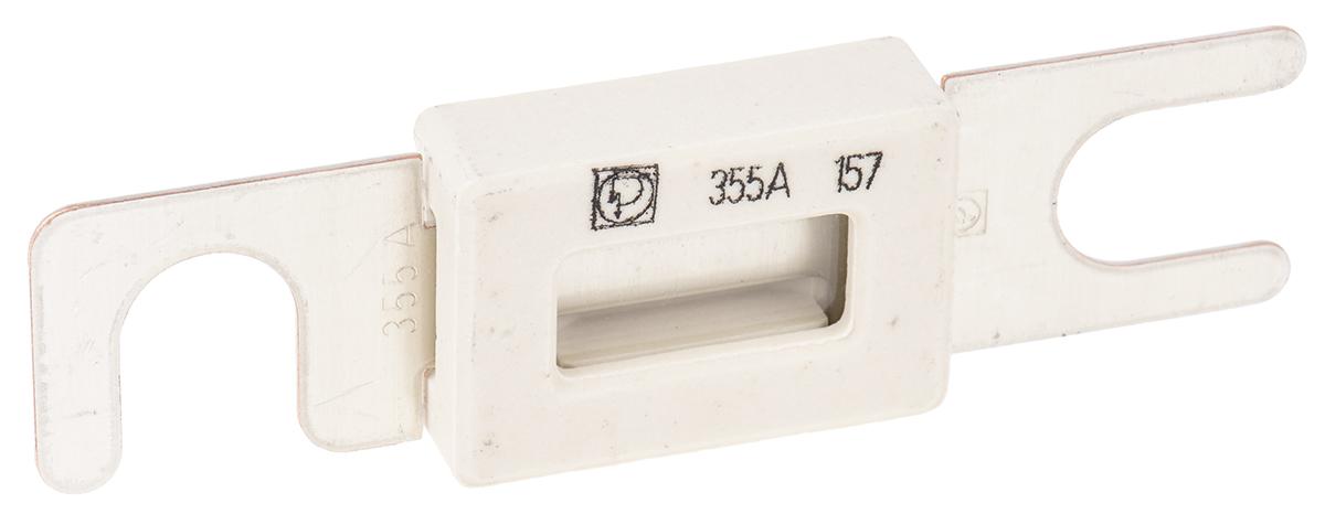 Littelfuse 355A Grey, White Fuse Strips Car Fuse, 80V dc
