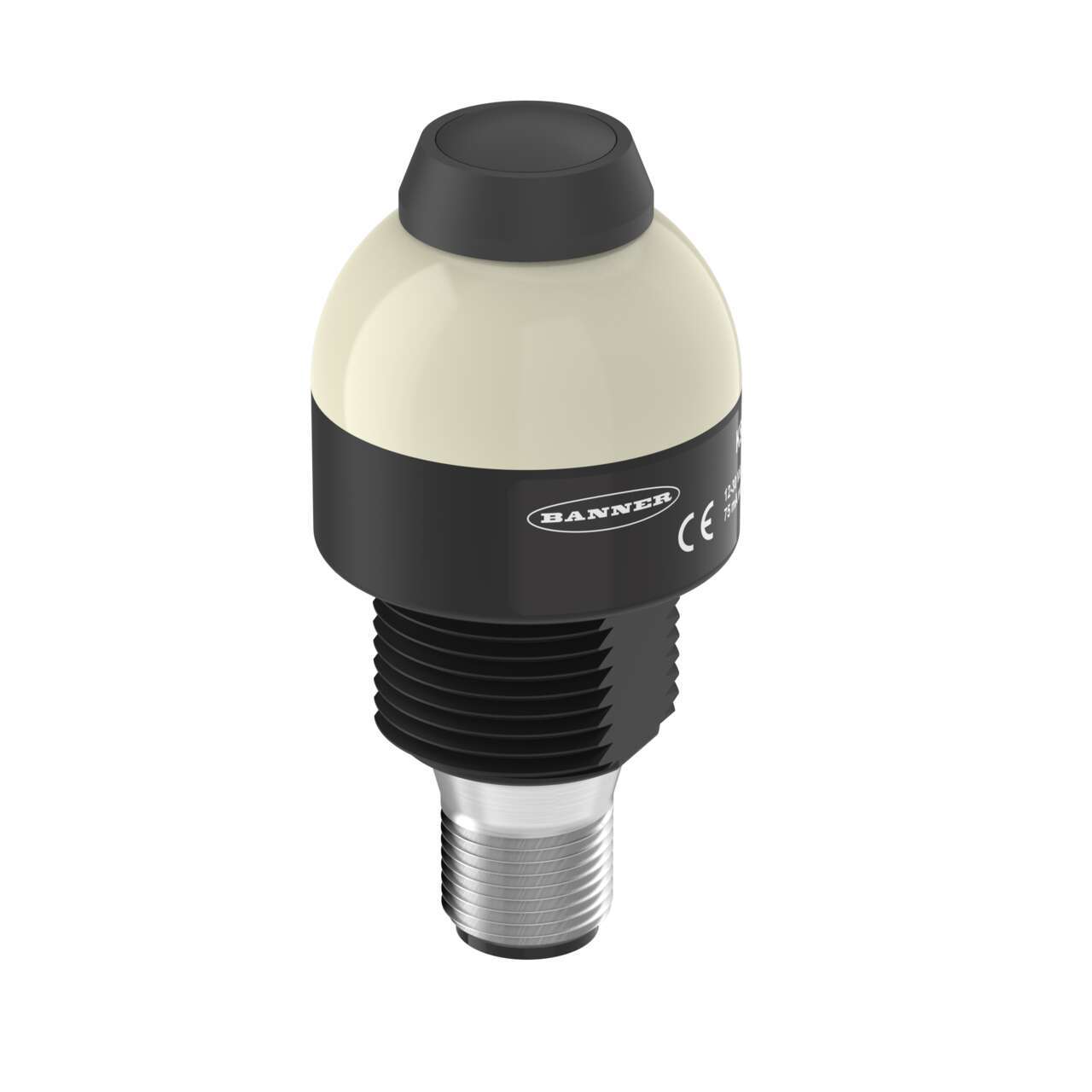 Banner K30 Series Illuminated Push Button Switch, Momentary, Panel Mount, 22mm Cutout, SPST, 30V dc, IP67