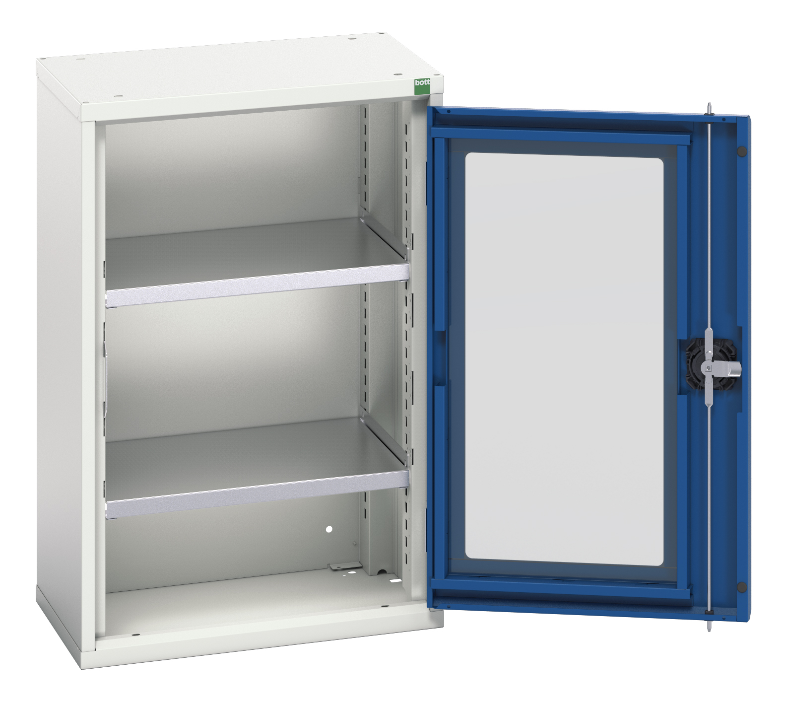 Bott 1 Door, 0 Drawer Sheet Steel Floor Standing Cupboard, 525 x 350 x 800mm