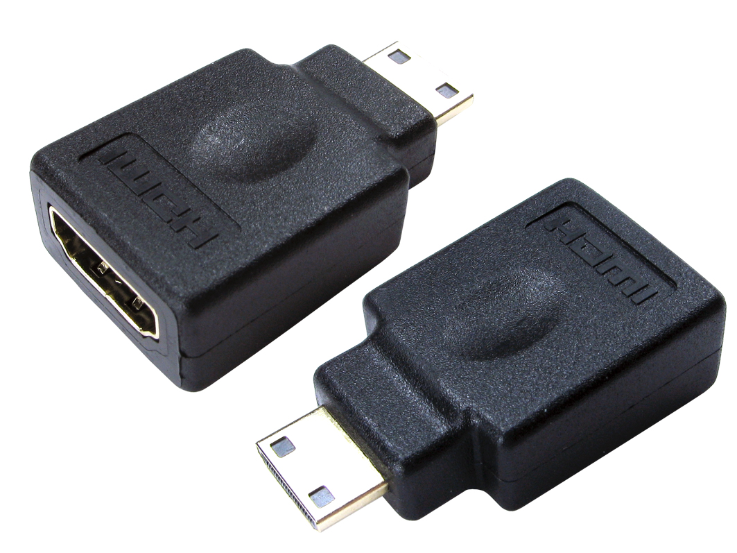 RS PRO HDMI Adapter, Male Mini HDMI to Female HDMI