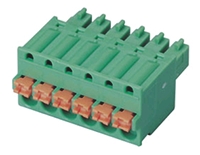 RS PRO, 3.5mm Pitch, 6 Way, Right Angle, Pluggable Terminal Block, Plug, Through Hole, Screw Termination