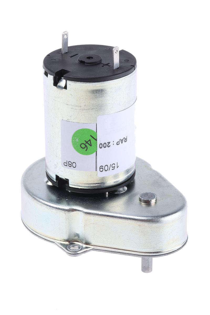 Crouzet Brushed Geared DC Geared Motor, 3 W, 24 V dc, 50 Ncm, 22 rpm, 4mm Shaft Diameter