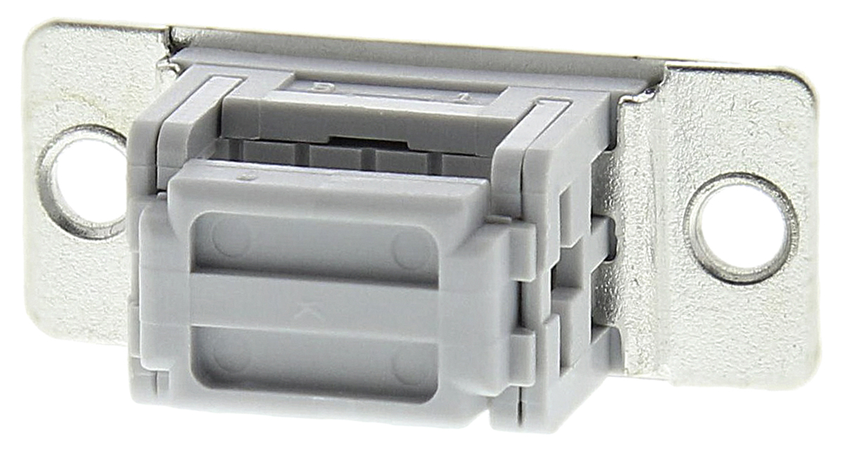 HARTING 9 Way Right Angle Cable Mount D-sub Connector Socket, 1.27mm Pitch
