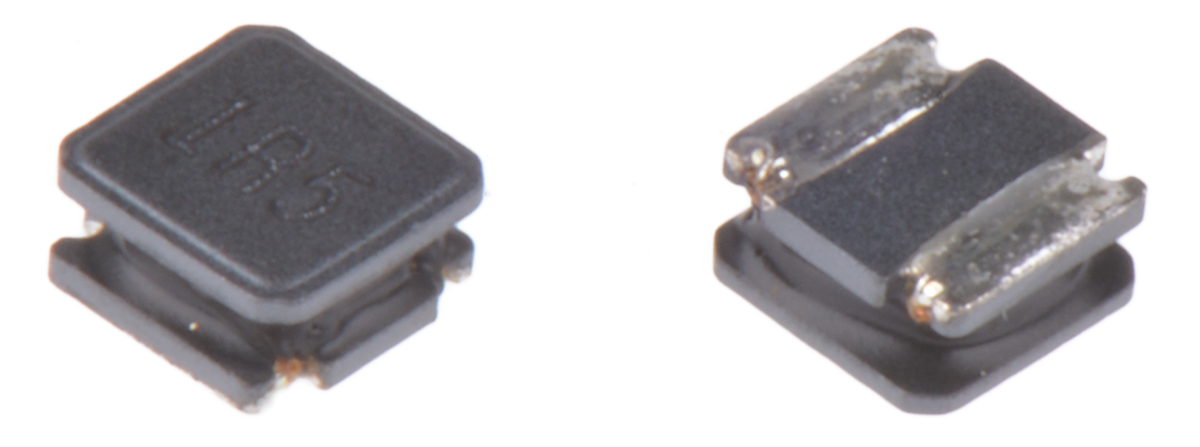 Bourns, SRN3015, 3015 Yes Surface Mount Inductor with a Ferrite Core, 1.5 μH Semi Shielded ±30 % 2.1 A Idc Q:16