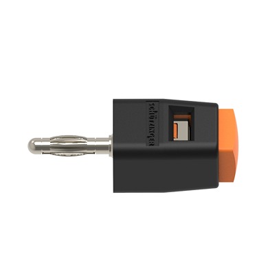 Schutzinger 4mm Orange Terminal Post, 30 V ac, 60 V dc, 16A