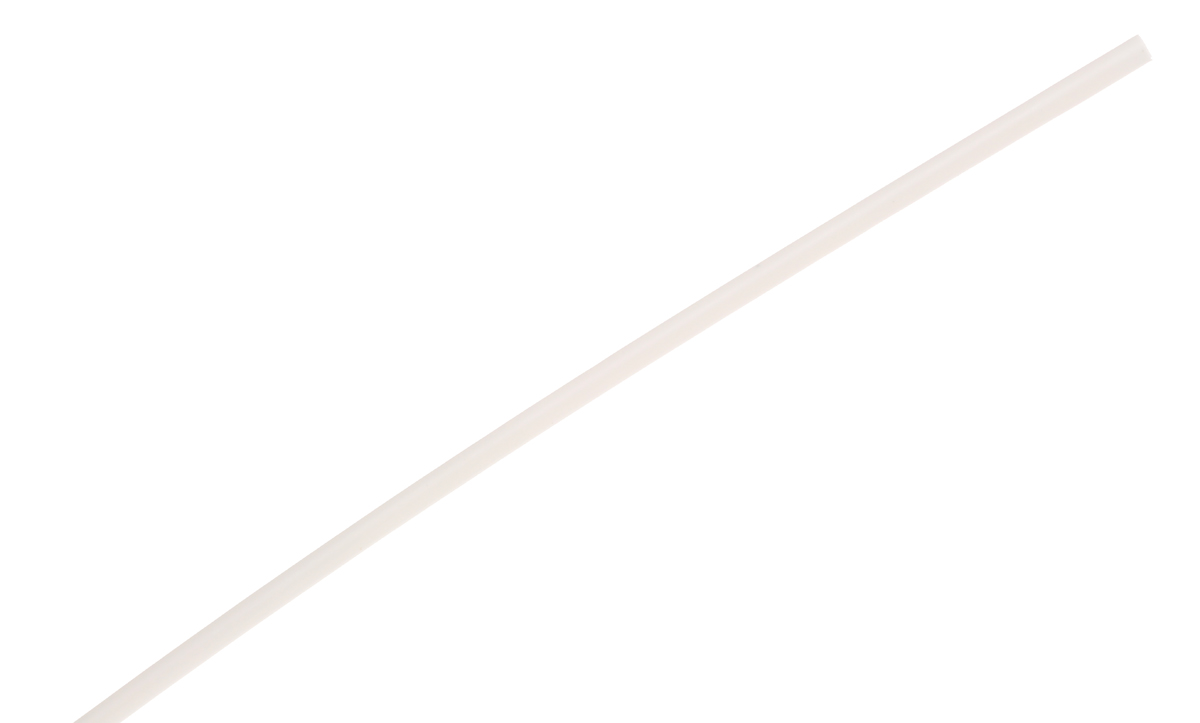 TE Connectivity Heat Shrink Tubing, White 1.2mm Sleeve Dia. x 1.2m Length 2:1 Ratio, RNF-100 Series
