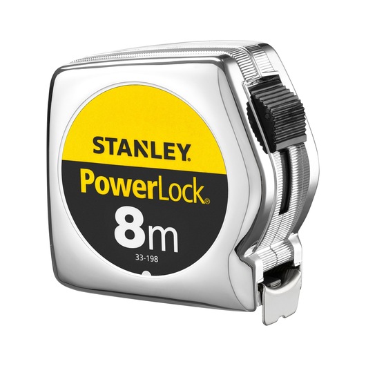 Stanley 8m Tape Measure, Metric & Imperial