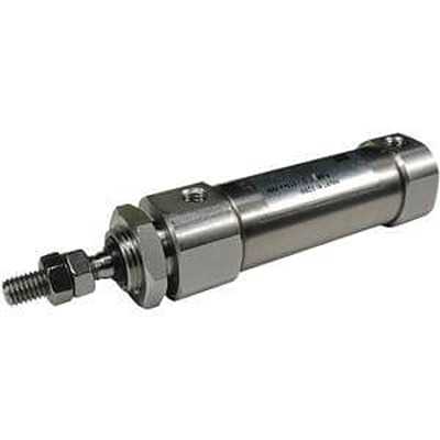 SMC Pneumatic Piston Rod Cylinder - CDJ5B10SR-60-B 10 mm Bore, 60 mm CJ2 Series, Double Acting Acting