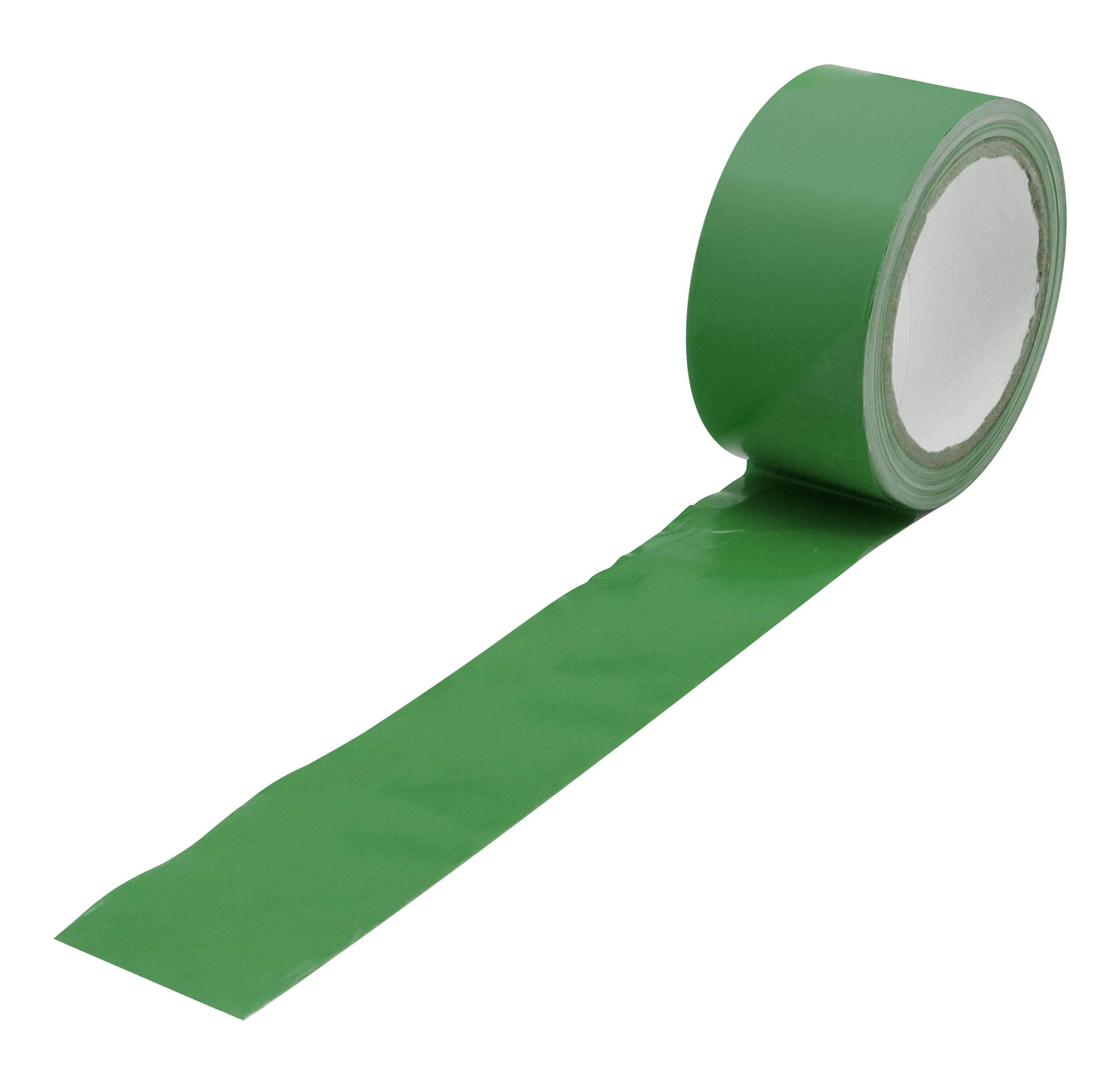 RS PRO Green PVC 33m Hazard Tape, 0.15mm Thickness
