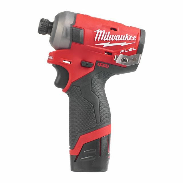Milwaukee M12FQID-202X - 12V Impact Driver with 2 x 2Ah Batteries