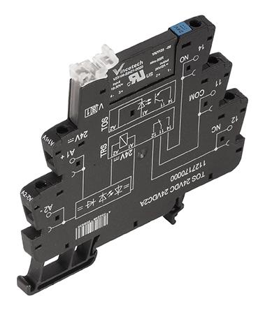 Weidmuller TOS Series Solid State Interface Relay, DIN Rail Mount