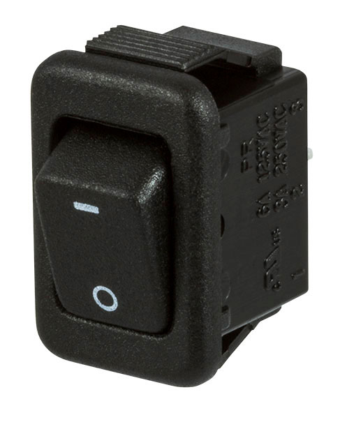 ZF SPST, On-Off Rocker Switch Panel Mount