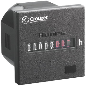 Crouzet CHM48 Hour Meter, 7 Digit Mechanical, 100 → 130 V ac