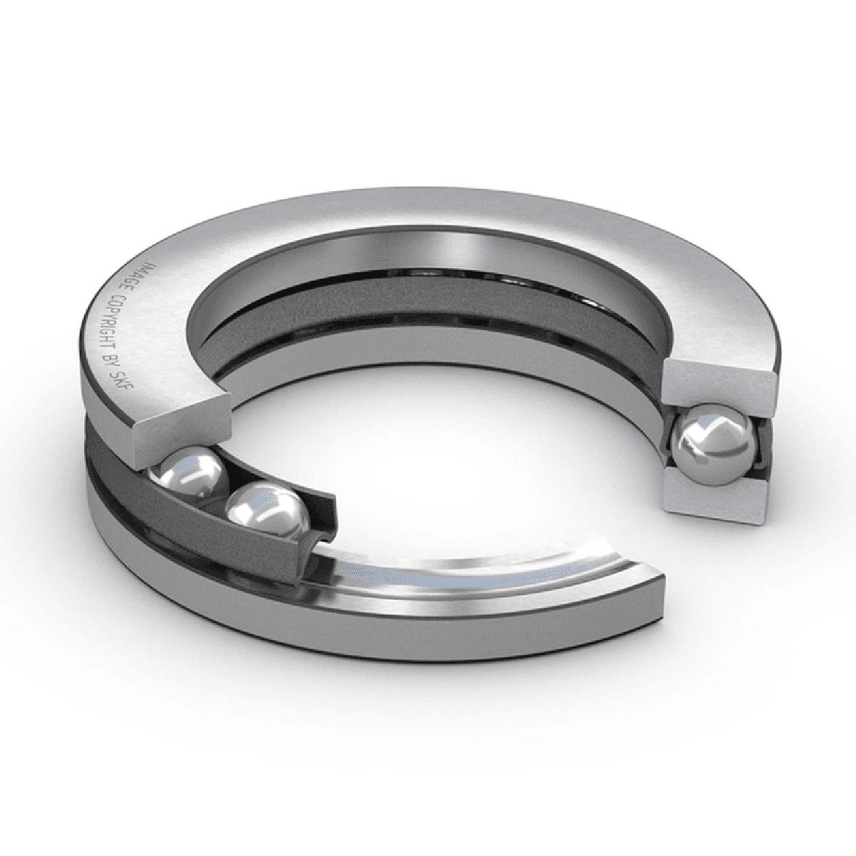 SKF BA 9 1 Row Ball Bearing - 9 mm ID, 20 mm OD