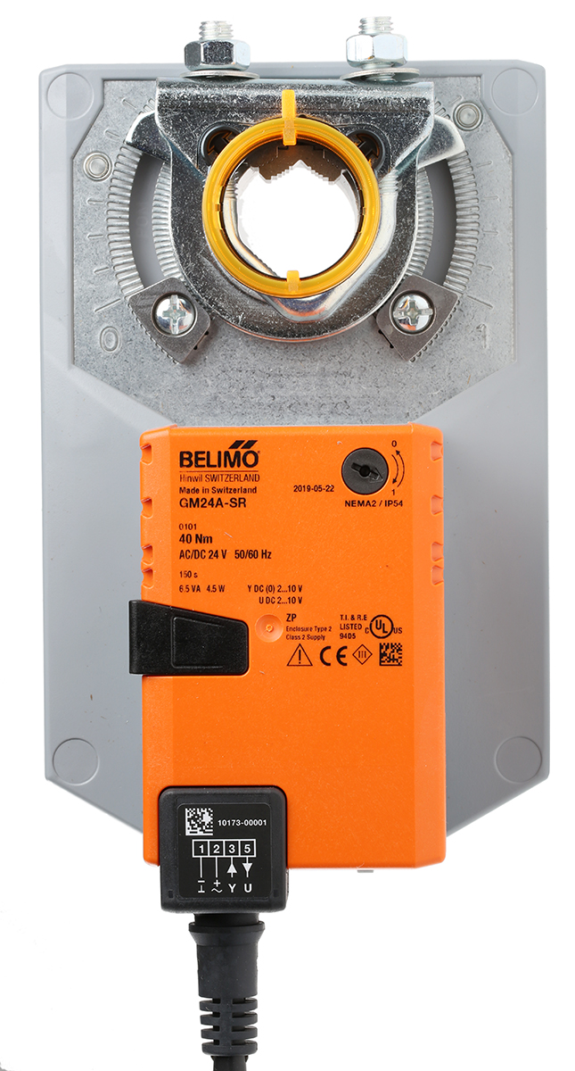 Belimo Modulating Damper Actuator, 40Nm, 24 V ac/dc