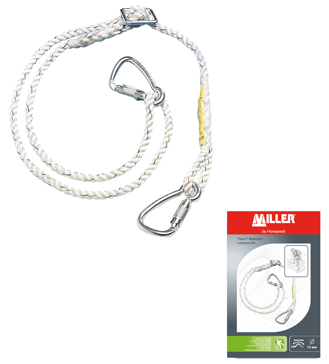 Honeywell Safety 2m Lanyard Karabiner