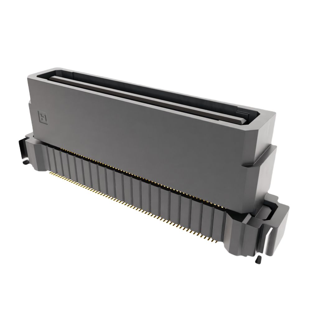 HARWIN FLECTO Series Vertical Surface PCB Header, 120 Contact(s), 0.5 mm Pitch, 2 Row, Shrouded
