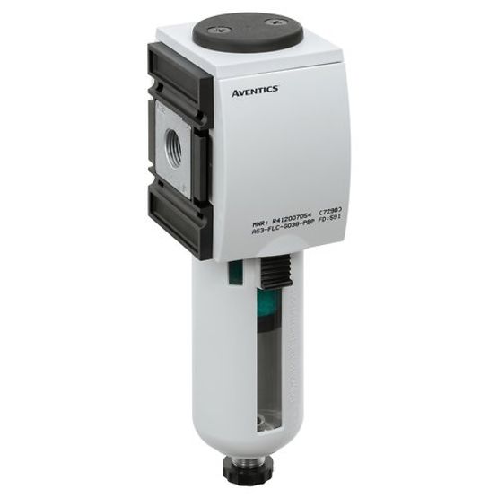 EMERSON – AVENTICS AS3-FLC series 0.3μm G 1/2 1.5bar to 16 bar Filter 700L/min max with Semi Automatic drain